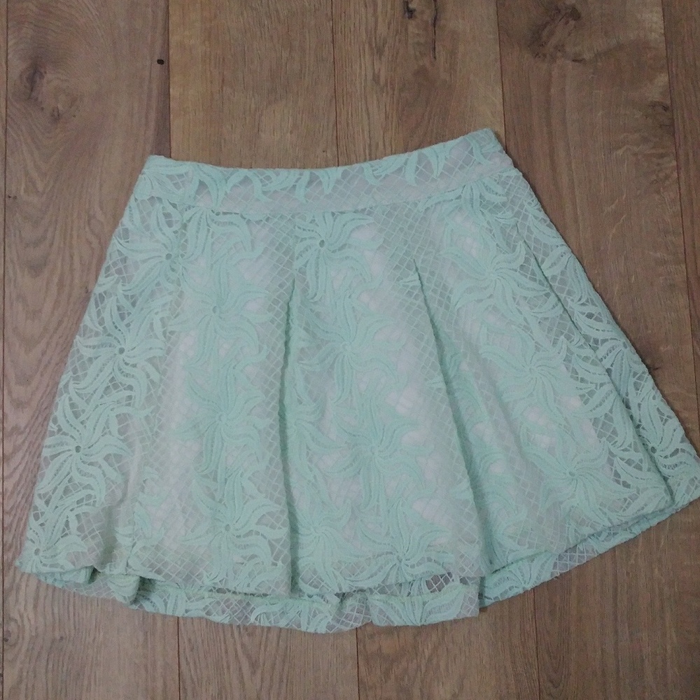 Mint Green Skirt